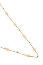 Mosaic Sautoir Necklace, 18k Yellow Gold